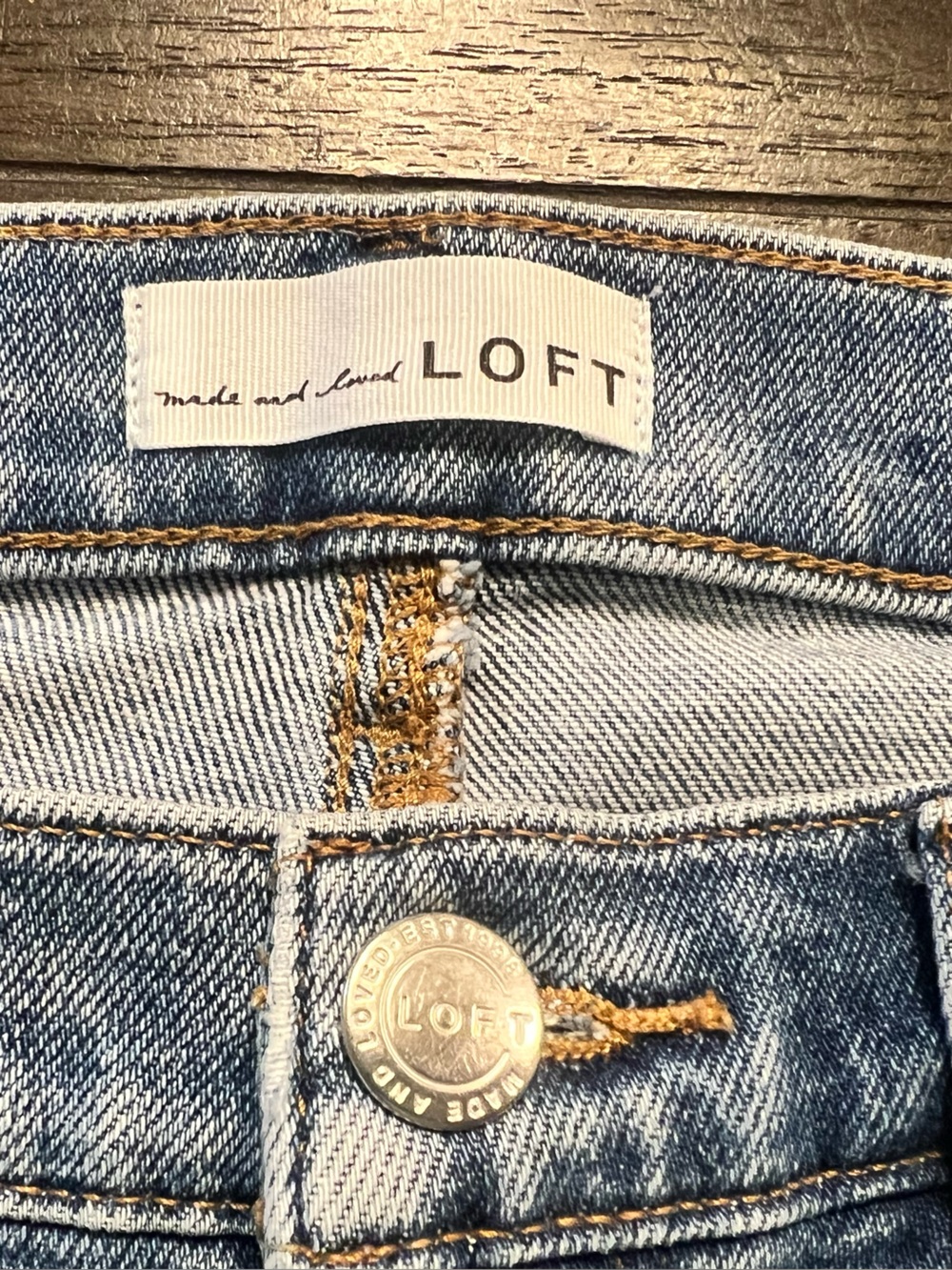 LOFT Skinny Light Wash Jeans 8/29 - Picture 10 of 10